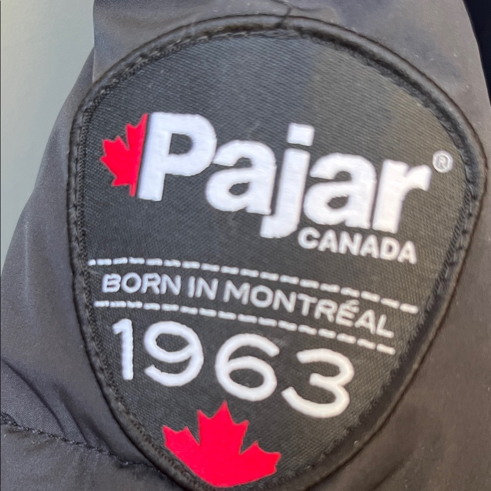 Pajar Black Long Puffer Coat - Picture 5 of 11